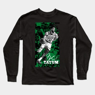 Jayson Tatum Basketball Long Sleeve T-Shirt